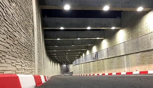 הפרדה מפלסית 127 בשכונת הרכבת בעיר לוד